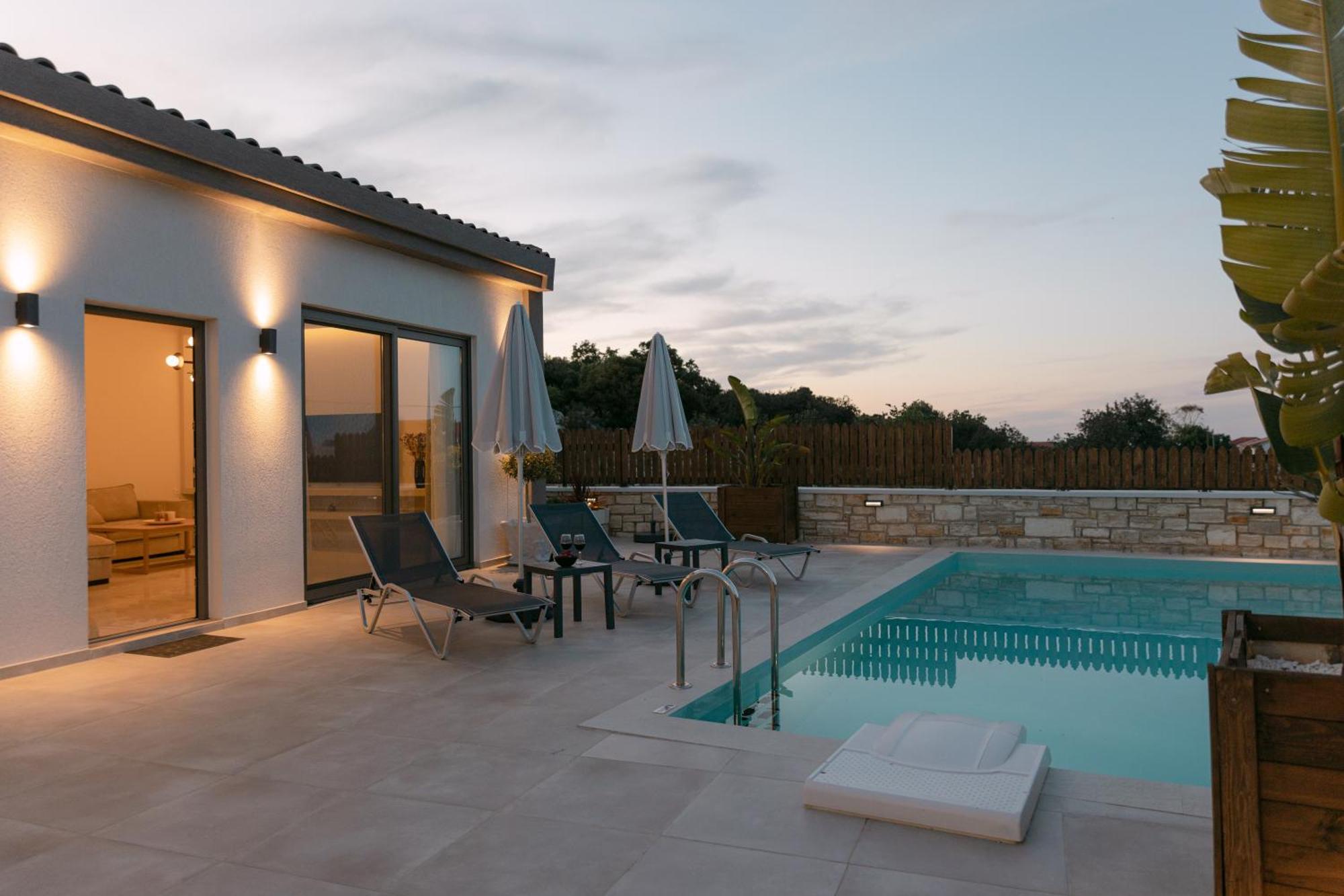 Halaro Villa Gerani Chanion Exteriér fotografie