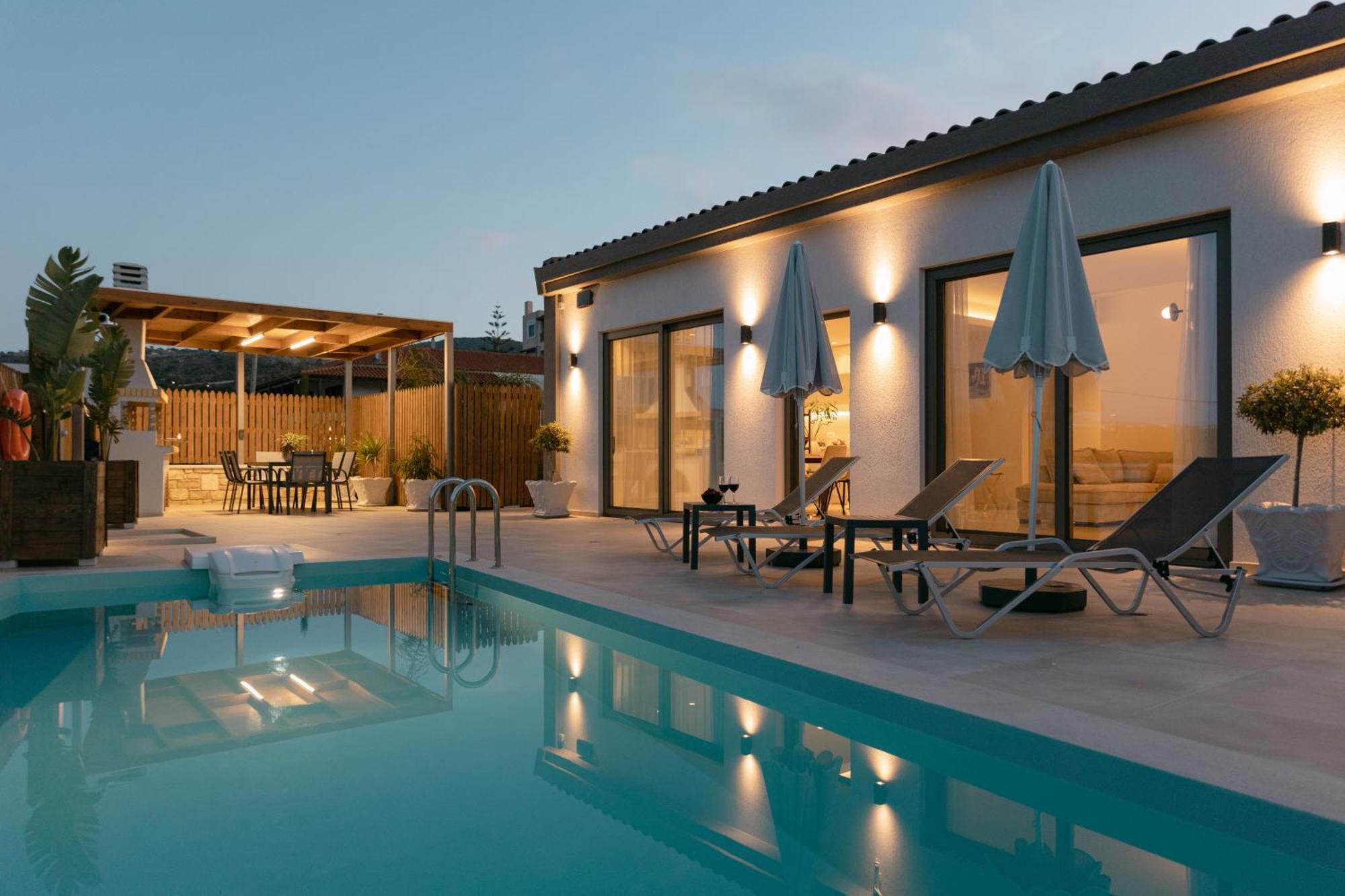Halaro Villa Gerani Chanion Exteriér fotografie